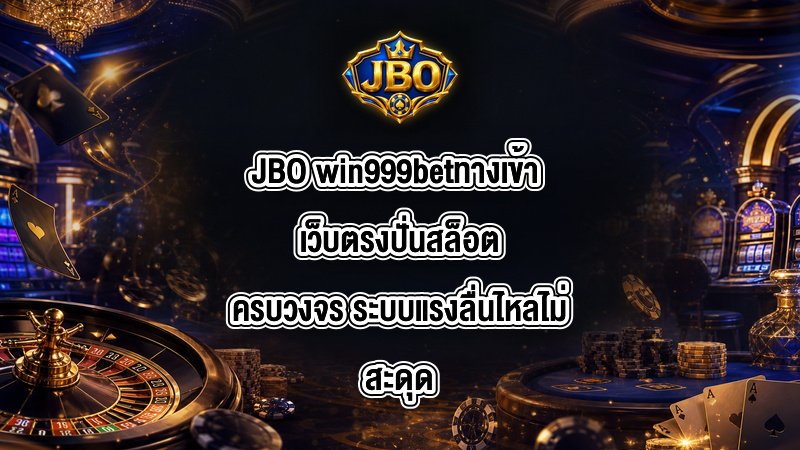 JBO win999betทางเข้า
